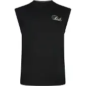 SikSilk T-Shirt 'Sleeveless' noir
