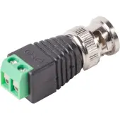 Wantec 5614 BNC Terminal noir Adaptateur/interface de câble