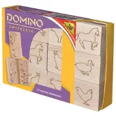 Baczek Dominos en bois - animaux 02285