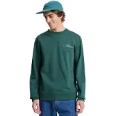 Quiksilver Basic Graphic Sweatshirt Vert S Homme