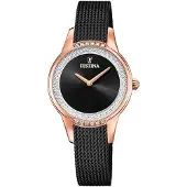 Festina Montre à affichage analogique '- Watch MADEMOISELLE - Quartz watch movement - Watch case width: 30.2 mm' noir