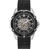 GUESS Montre - - GW0061G1 - Automatique - Noir - Étanchéité 5 ATM