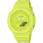 Casio G-shock Ga-2100-9a9er Watch Jaune