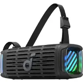 Soundcore Boom 3i, 50 W, sans fil, enceinte portable stéréo, noir, étanche, Plus
