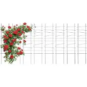 Relaxdays 8 grilles (0.50 cm, 28 cm)
