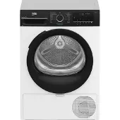Beko BMGT4122SBI sèche-linge Pose libre Charge avant 12 kg Noir, Blanc