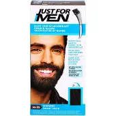 Just for men - M55 - Colorant pour moustache et barbe - Noir véritable