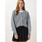 Happiness İstanbul Cardigan gris fumé