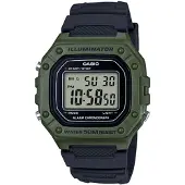 Casio Montre digitale olive / noir