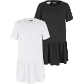 Urban Classics Robe 'Valance' noir / blanc