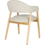 White Label 2x , Chaises, Armchair Indy Light Brown