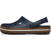 Crocs Sabots bleu marine / noisette / blanc