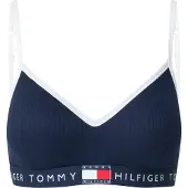 Tommy Hilfiger Uw0uw06272 Bralette Push-up Bra Bleu L Femme