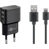Pro Chargeur USB A + câble USB C -