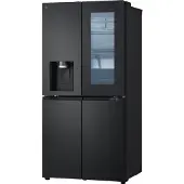 LG InstaView GMG860EPBE frigo américain Pose libre 508 L E Noir