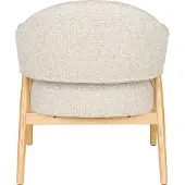 White Label Lounge Chair Indy Light Brown