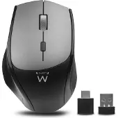 Ewent Souris optique sans fil noire EW3245 2400 DPI