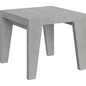 Itamoby Table Extensible 90X90/246 Cm Naxy Cemento