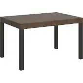 Itamoby Table Extensible 90X130/390 Cm Everyday Noyer Structure Anthracite