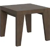 Itamoby Table Extensible 90X90/246 Cm Naxy Noce