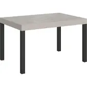 Itamoby Table Extensible 120/204X80 Cm Everyday Pieds Cachemire Anthracite
