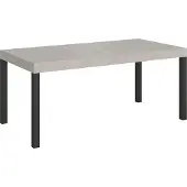 Itamoby Table Extensible 200/460X90 Cm Everyday Pieds Cachemire Anthracite