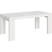 Itamoby Table Extensible Roxell 200/304X90 Cm Frêne Blanc
