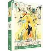 New York Puzzle Company : Puzzle « Fantasy » - Version améliorée - 1 000 pièces