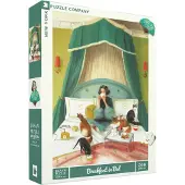 New York Puzzle Company Puzzle Pièces XXL - Breakfast in Bed - 500 à 999 pièces