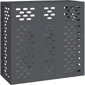 vidaXL Housse de climatiseur, anthracite, 110 x 50 x 105 cm