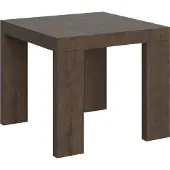 Itamoby Table Extensible 90X90/246 Cm Roxell Noyer
