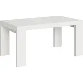 Itamoby Table Extensible 90X160/420 Cm Roxell Frêne Blanc