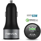 Nevox 1679 - Voiture - Allume-cigare - Noir
