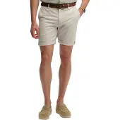 Superdry pour homme. M7110486A Premium Regular Regular Short Chino gris (32), Casuel, Coton