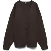Vero moda Cardigan 'LUCCA' marron