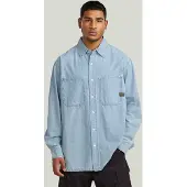 G-Star D27087-e356 Relaxed Fit Long Sleeve Shirt Bleu M Homme