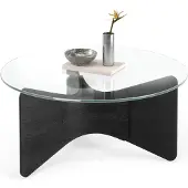 Umbra Table basse Madera Noir (84 x 84 x 38 cm)