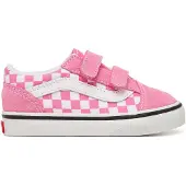 Vans Old Skool V Toddler Trainers Rose EU 21 Enfants