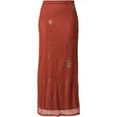 Vero Moda Jupe 'VMCara' rouille / argent