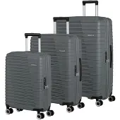 American Tourister trolley Roadrush Trolley Set A Charcoal Grey gris 77cm