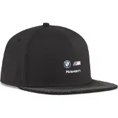 Puma Hommes, Casquette, BMW MMS Flat Brim Cap, Noir