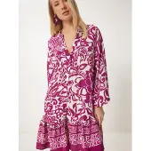 Happiness İstanbul Robe crème / magenta