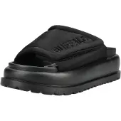 Buffalo Mule 'Palma Velcro' noir