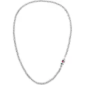 Tommy Hilfiger Bruch Necklace Argenté Homme