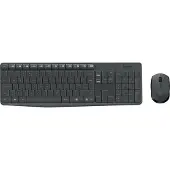 Logitech MK235 Wireless Keyboard and Mouse Combo clavier USB QWERTY Italien Gris
