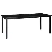 Hubsch table de Hock noire