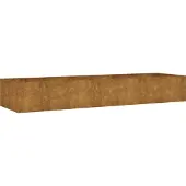 Syfax Lit surélevé de jardin 280x80x40 cm acier corten