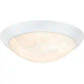 WESTINGHOUSE Plafonnier LED à intensité variable 28 cm blanc satiné