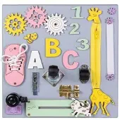 3toysm Buntes Manipulationsbrett