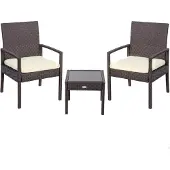 Aktive 2 Armchairs With Tables Noir